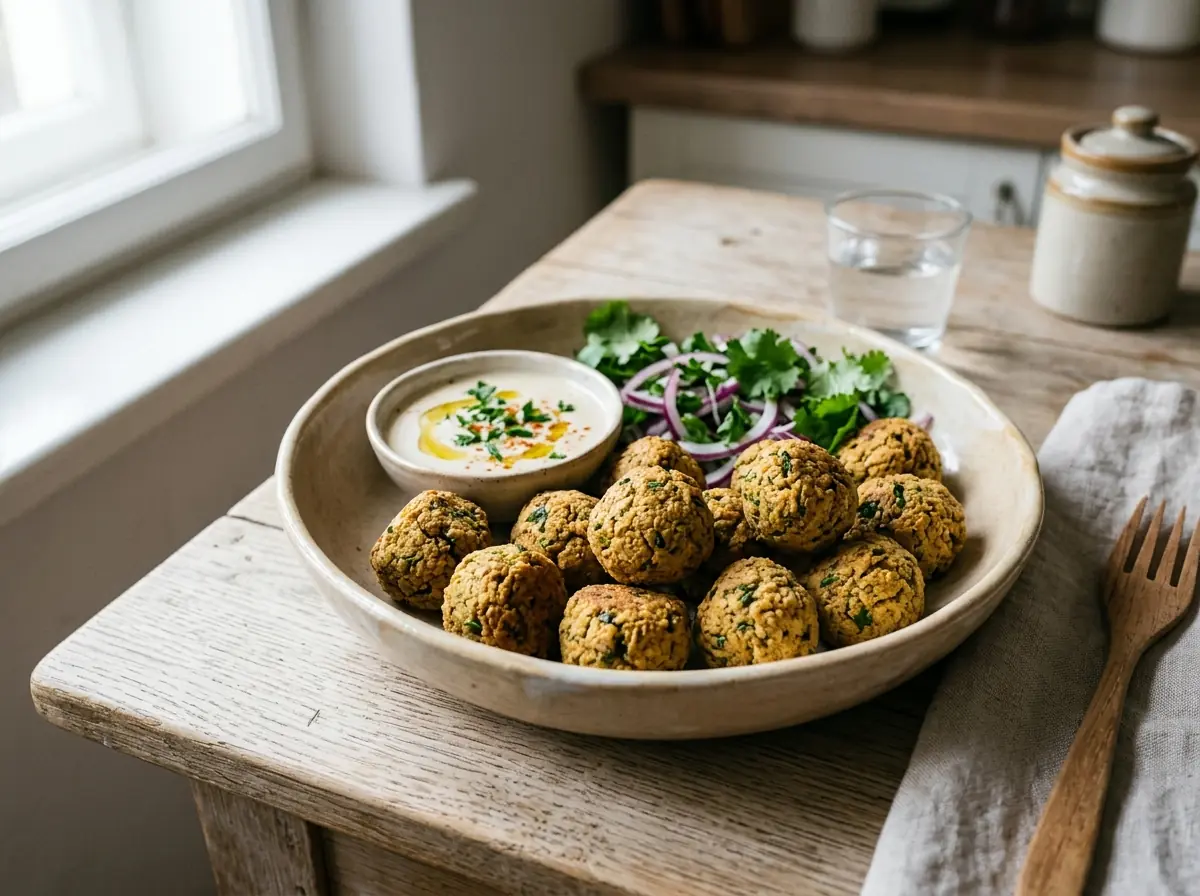 Falafel z trouby